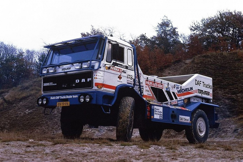 DAF TurboTwin: грузовики-монстры, подобные «Дакару», больше никогда не появятся