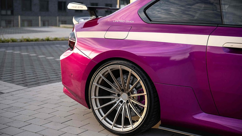 Злой розовый пони: 715-сильное купе Manhart MH2 GTR II на базе актуального BMW M2