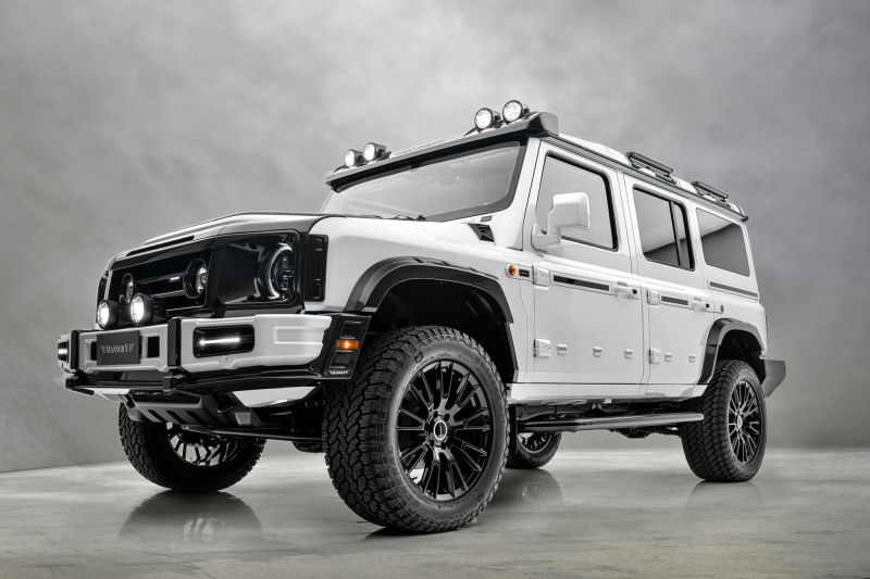 Ineos Grenadier от Mansory: больше мощности, суровый облик и гламурный интерьер